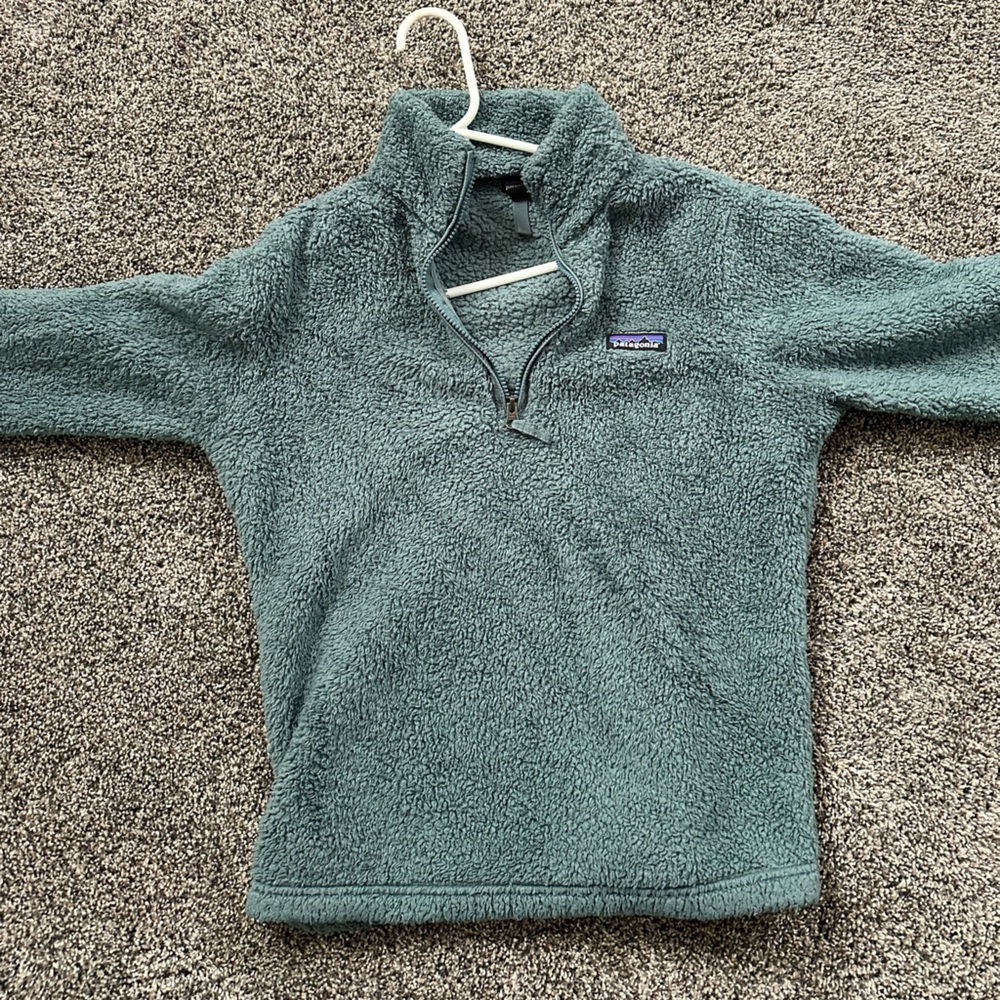 Patagonia Teal Fleece Jacket